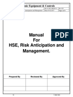 M-011 Health Safety & Environment Risk Anticipation Managment