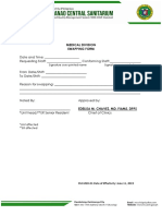 Medical Division Swapping Form: Signature Over Printed Name Signature Over Printed Name