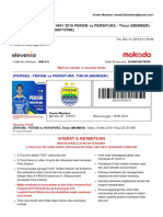 Gmail - E-Tiket LIGA 1 MATCH1 18 MAY 2019 PERSIB Vs PERSIPURA - Timur (MEMBER) (No. Pemesanan - 201905166710786) PDF