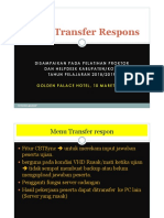 Implementasi Menu Transfer Respons