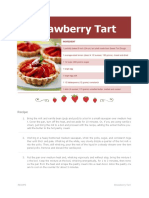 Strawberry Tart: Recipe