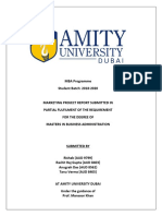 MBA Marketing Project Report on Parle G biscuits future strategies