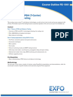 Introduction to PDH (T-Carrier) and Datacom Testing