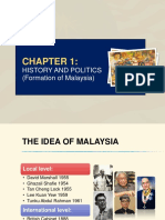History and Politics (Formation of Malaysia)