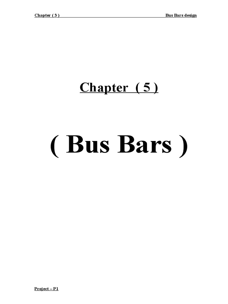 Bus Bar Design Considerations Guide | PDF | Alternating Current ...