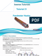 Tutorial 21 Feedwater Heater