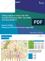 Drilling Report TDS Geologi at Drilling Underground and Drilling Spc 400 TCM SB 1 (Bk 2E - BK 1) 25 MAY 2019