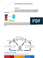 SQL Server 2016 – Data Masking and Always Encrypted