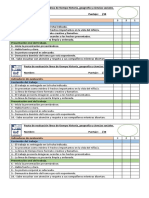 Pauta de Evaluación Línea de Tiempo Historia