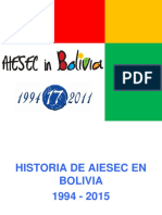 AIESEC Bolivia History 3.0 2019