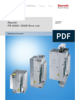 Bosch Ps5000-6000 Error List