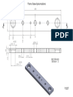 Plano base con alojamiento para bocina