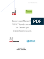 GDF Procurement Manual MDRTB