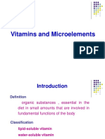 Vitamins and Microelements
