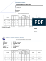 Shackle Inspection Check List: Pt. Biro Klasifikasi Indonesia (Persero)
