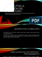 Revisión Dirección Laboratorio ISO 17025