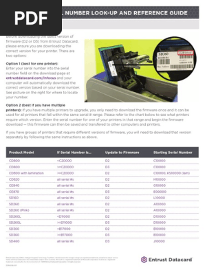 datacard cd800 firmware update