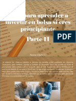 Nestor Chayelle - Guía para Aprender A Invertir en Bolsa Si Eres Principiante, Parte II