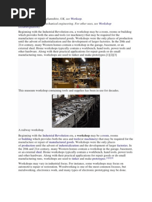 Workshop