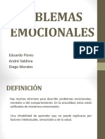 Problemas emocionales y su tratamiento