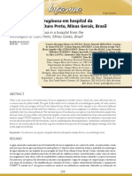 Pseudomonas Aeruginosa em Hospital Da Microrregião de Ouro Preto, Minas Gerais, Brasil