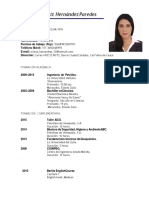 Perfil ingeniera petróleo Oriana Hernández