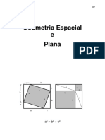 Geometria Espacial e Plana