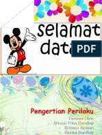 Pengertian Perilaku