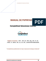 Manual de Uso de Phpmyadmin