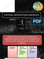 Crystal Deposition Disorders