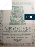 Vade Mecum, The Mayans: Vol Ventibus Annis