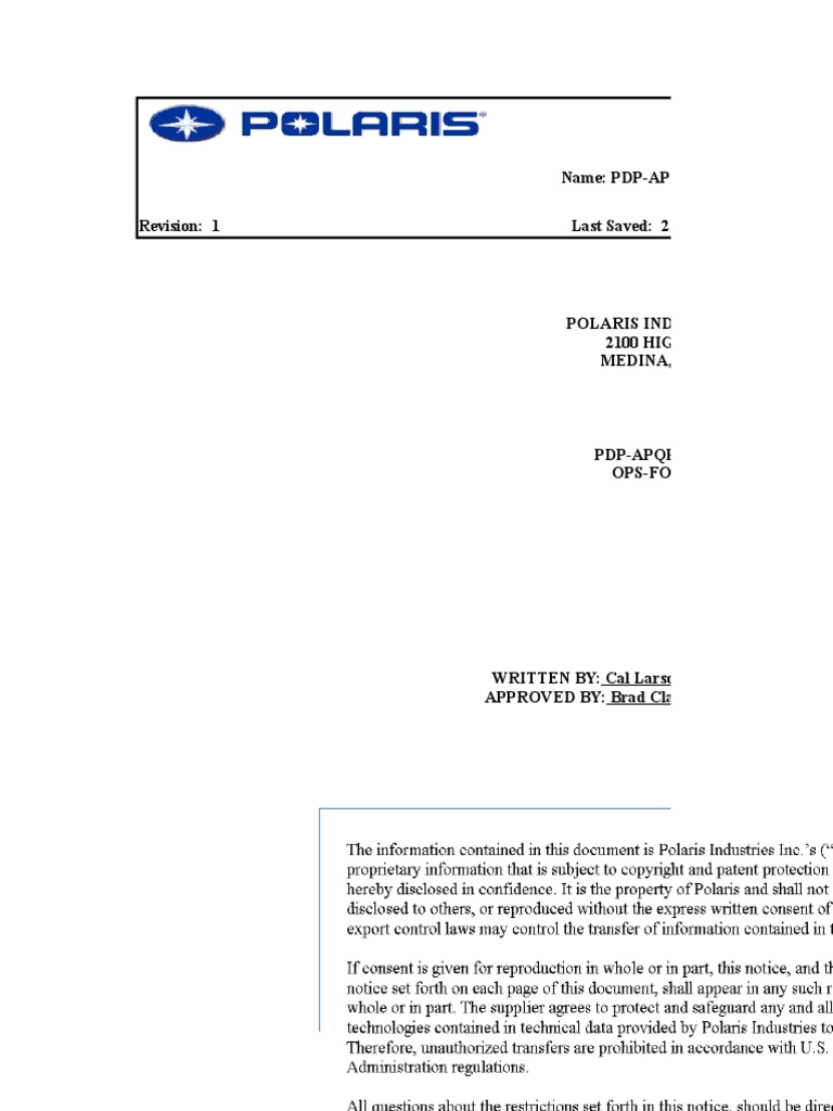 GP 5 Supplier Quality Processes | PDF | Specification (Technical ...