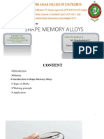 Shape Memory Alloys PPT Finished
