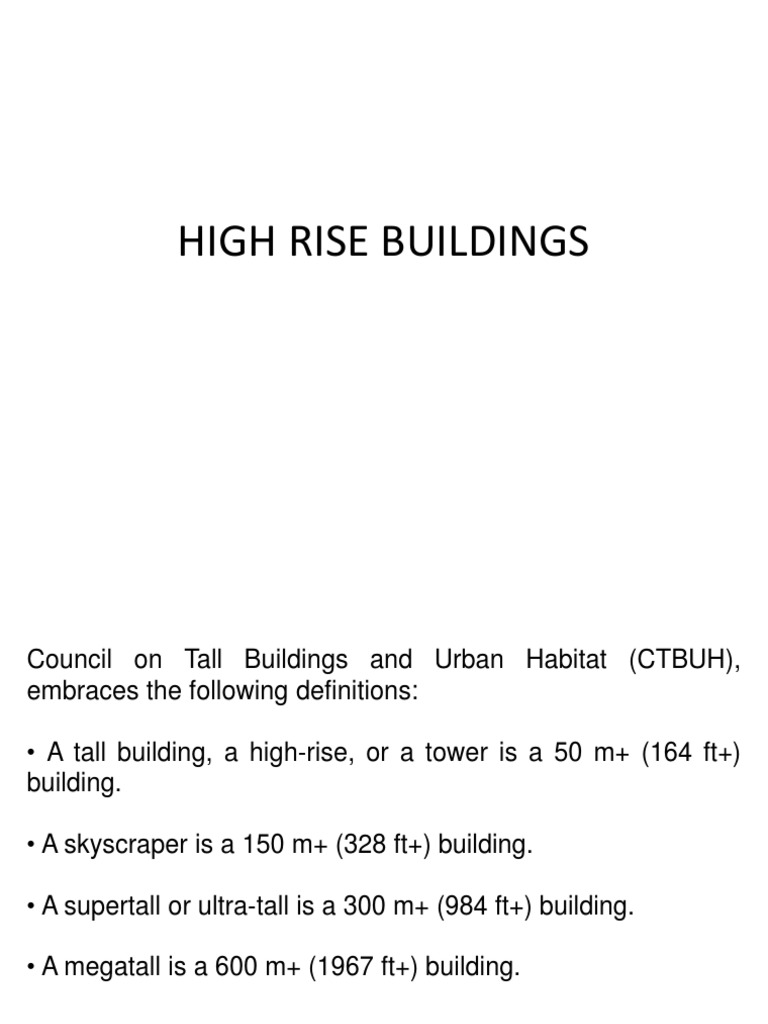 Understanding High-Rise Buildings and Urban Growth | PDF ...