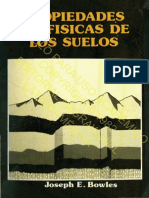 Joseph E Bowles Propiedades Geofisicas de Los Suelos PDF