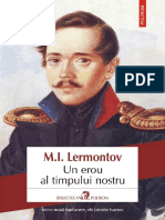 Lermontov - Un Erou Al Timpului Nostru