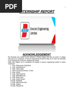 Descon Internship Report