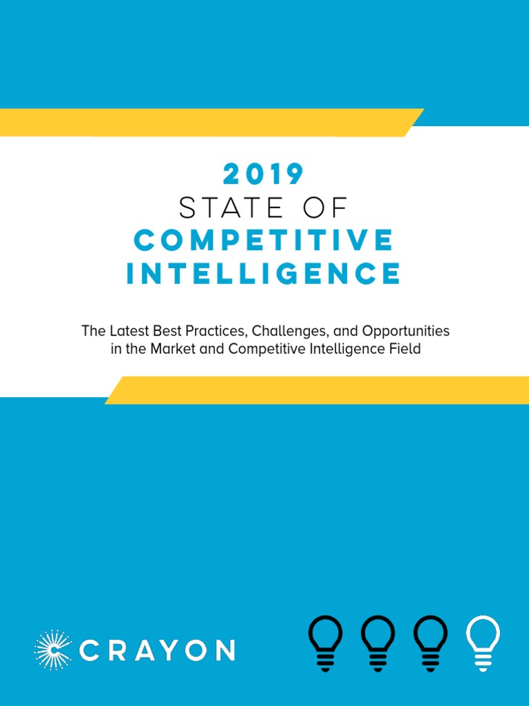 Crayon State of Competitive Intelligence 2019 PDF Sales Competition