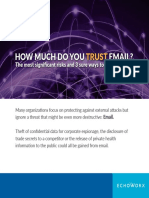 How Much Do You Email?: Trust