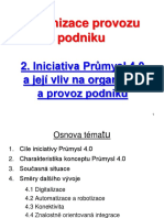 organizace provoz podniku