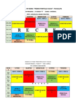 Horario 2 Grado Angelica