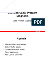 Common Cobol Problem Diagnosis