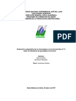 Evaluación comparativa de un inmunógeno e ivermectina contra garrapatas