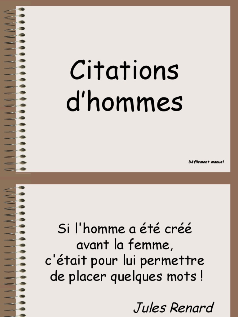 Citations D Hommes Machos