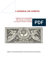 Vigilia General de Corpus