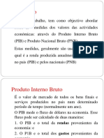 Produto Interno Bruto (PIB)