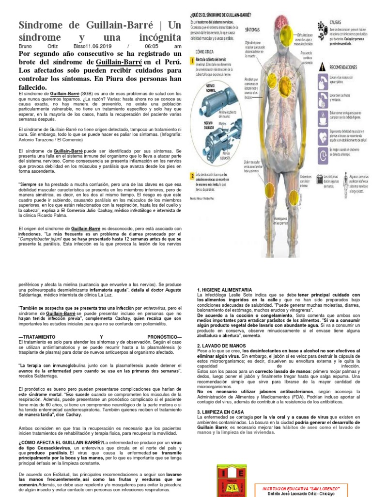 Sindrome De Guillain Especialidades Medicas Medicina Clinica