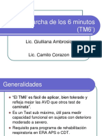 Test de Marcha 6 Minutos