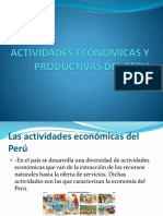 Actividades Economicas y Productivas Del Peruqw