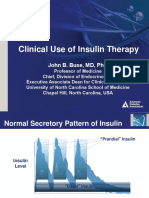 Slide Clinical Use of Insulin Therapy (ADA)